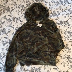 American Eagle velvet hoodie